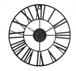 BUT: Horloge D.36 cm STATION Noir à 8,99€