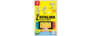Auchan: Jeu L'Atelier du Jeu Vidéo sur Nintendo Switch en solde à 15€