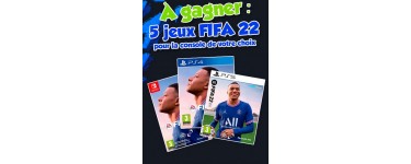 Maxi Toys: 5 jeux vidéo "FIFA 22" à gagner