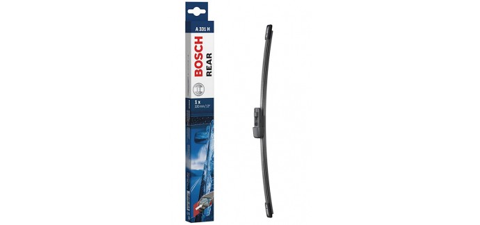 Amazon: Balai d'essuie–glace arrière Bosch Rear A331H à 5,80€