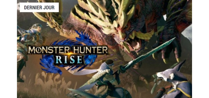 Jeuxvideo.com: Des lots de t-shirts + casquette "Monster Hunter Rise" + figurine "Amiibo Magnamalo" à gagner