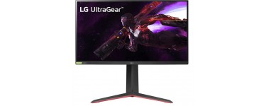 Boulanger: Moniteur gaming 27" LG UltraGear 27GP850-B (QHD 2560 x 1440, Nano IPS, 165Hz, HDR 400) à 299,99€