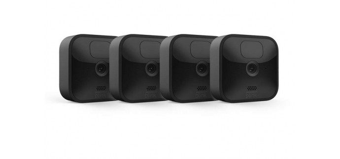 Amazon: Kit 4 caméras de surveillance HD sans fil Blink Outdoor à 139,49€