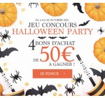 VegaooParty: 4 bons d'achat de 50€ à gagner pour Halloween