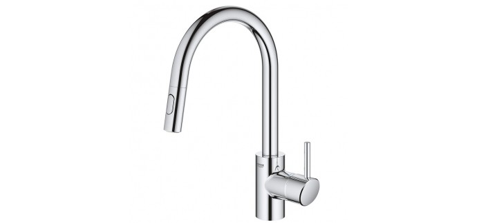 Amazon: Mitigeur de cuisine évier Grohe Concetto 31483002 à 141,16€