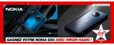 Virgin Radio: 1 smartphone Nokia G50 à gagner