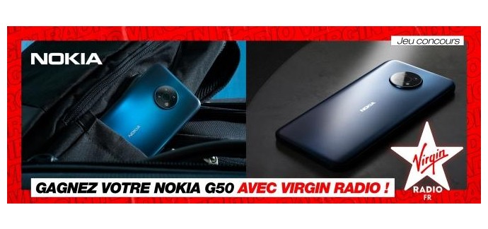 Virgin Radio: 1 smartphone Nokia G50 à gagner