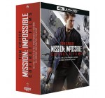 Amazon: Coffret Mission Impossible Intégrale en 4K Ultra HD à 38,49€
