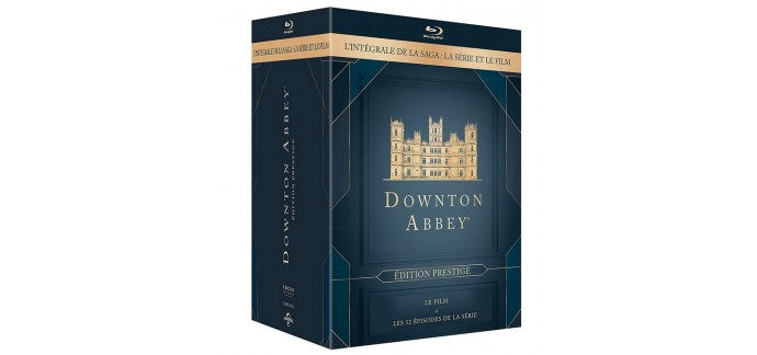 Amazon: Coffret Blu-Ray Downton Abbey - L'intégrale de la Saga : la série et Le Film à 34,99€