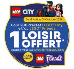 La Grande Récré: 1 loisir offert dès 20€ d'achat LEGO Friends ou LEGO City