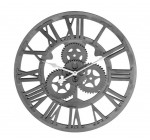 Conforama: Horloge style industriel vintage de 45 cm à 10,01€
