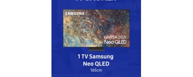 Samsung: 1 téléviseur Samsung Neo Qled, 1 barre de son Samsung Q-series à gagner