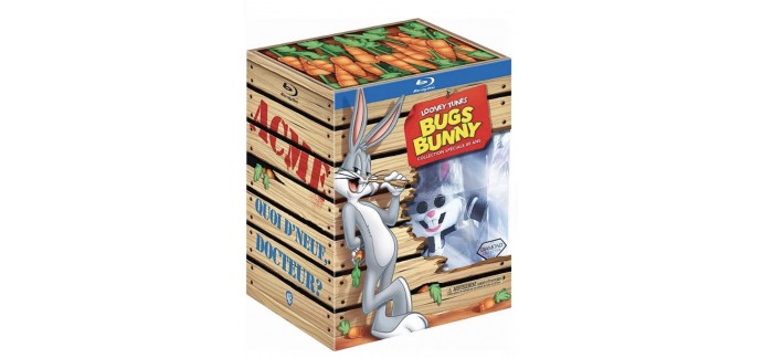Amazon: Coffret Blu-Ray Bugs Bunny 80ans Deluxe à 29,99€