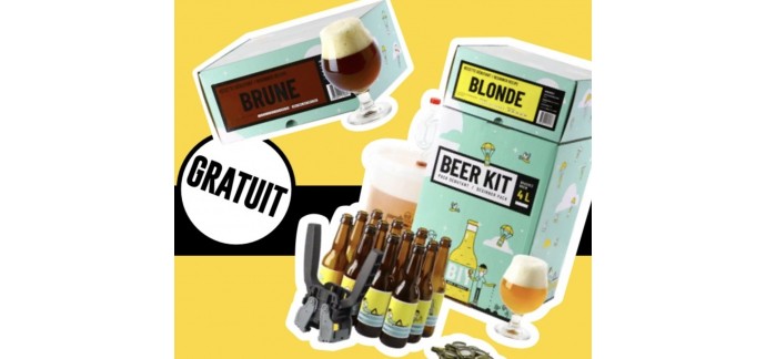 Saveur Bière: Une recharge offerte pour l'achat d'un beer kit complet débutant ou intermédaire