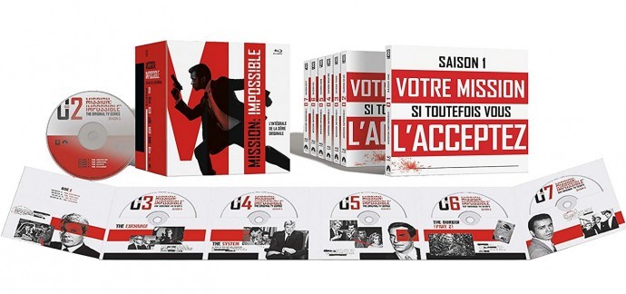 Amazon: Coffret Blu-Ray Mission Impossible - L'intégrale des 7 saisons à 68,24€
