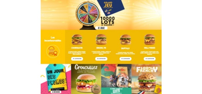 Speed Burger: Des bons d'achats, des menus VBB et Tartiflette, des burgers VBB et autres à gagner