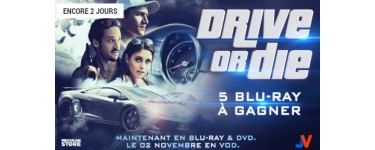 Jeuxvideo.com: Des Blu-ray du film "Drive or Die" à gagner