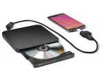 Amazon: Lecteur Graveur de DVD Portable Hitachi-LG GP95NB70 Ultra Mince - Compatible Android, Noir à 34,80€