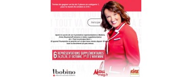 Maxi Mag: Des invitations pour le spectacle d'Anne Roumanoff à Paris à gagner