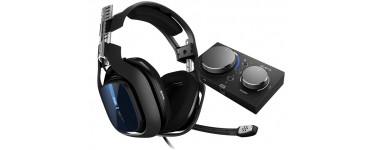 Amazon: Casque Gamer ASTRO Gaming A40 TR + MixAmp Pro TR compatible PS4/PS5/PC à 223,76€