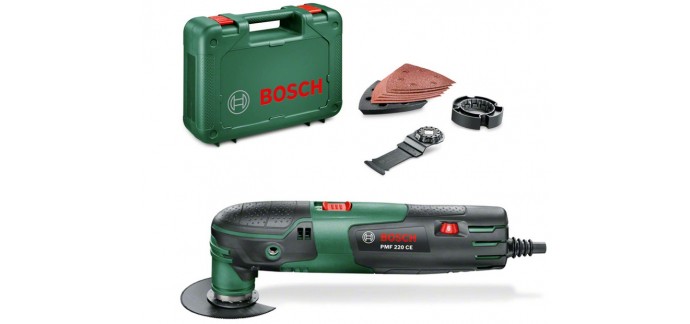 Amazon: Coffret Outil multifonction Bosch PMF 220 CE à 60€