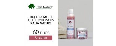 Mon Vanity Idéal: 60 duos Crème + Gelée d'hibiscus de Kalia Nature à tester 