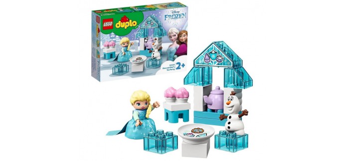 Amazon: LEGO Duplo Disney La Reine des neiges - Le Goûter d’Elsa Et Olaf - 10920 à 16,99€