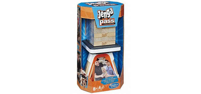 Amazon: Jeu de société Hasbro Jenga Pass Challenge à 15,39€