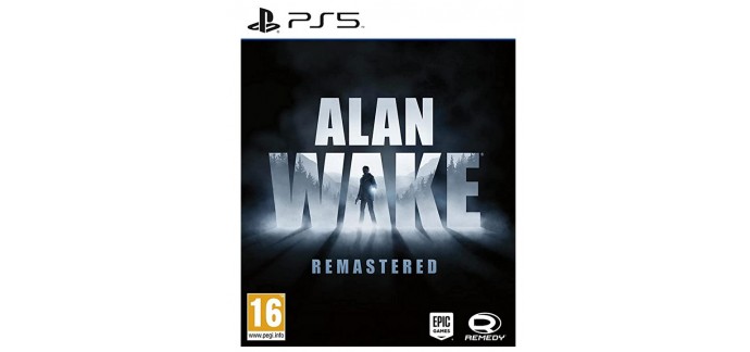Amazon: Jeu Alan Wake Remastered sur PS5 à 13,99€