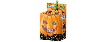 Amazon: Boîte de 50 bonbons PEZ Halloween (5 parfums) à 6,89€