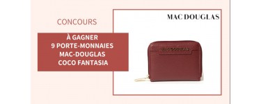 Notre Temps: Des portemonnaies Mac-Douglas Coco fantasia à gagner