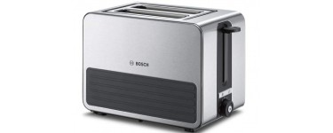Amazon: Toaster Compact Bosch Electroménager TAT7S25 (Anthracite, Gris) à 49,99€