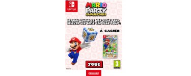 Gulli: 5 jeux vidéo Switch "Mario Party Superstar" à gagner