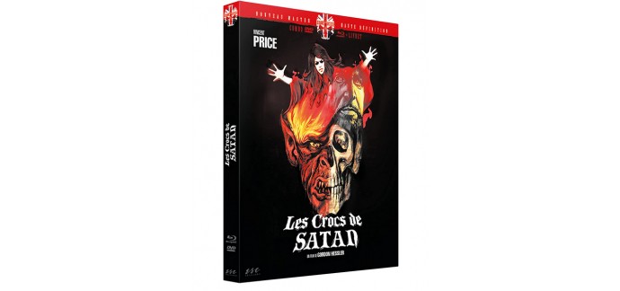 Amazon: Les Crocs de Satan en édition Collector Blu-ray + DVD + Livret à 16,90€