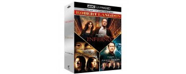 Amazon: Robert Langdon Trilogie 3 Films en 4K Ultra HD + Blu-ray à 21,12€