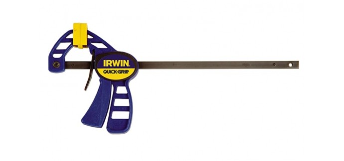 Amazon: Jeu de 2 serre-joints Irwin 7133107 115mm à 11,82€