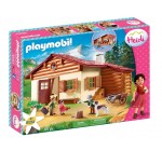 Amazon: Playmobil Heidi avec Grand-Père et Chalet - 70253 à 53,10€