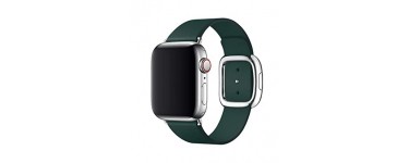 Amazon: Bracelet Apple Watch Boucle moderne vert forêt (40mm, Medium) à 94,91€