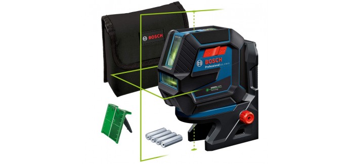 Amazon: Niveau Laser Bosch Professional GCL 2-50 G à 162,99€