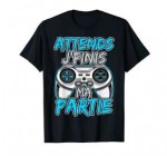 Amazon: T-Shirt Pour Ado Gamer "Attends J'Finis Ma Partie"  à 16,99€