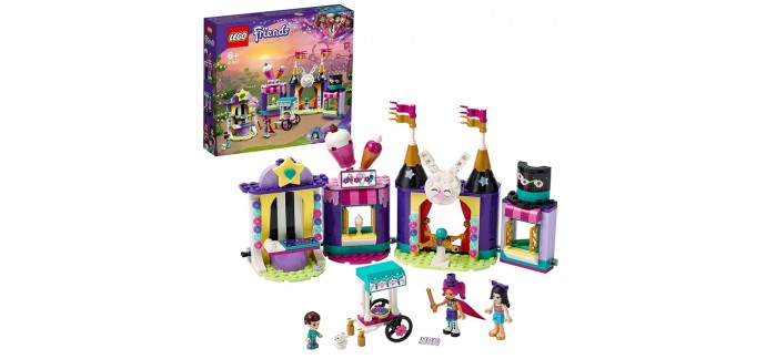 Amazon: LEGO Friends Les Stands de la fête foraine Magique - 41687 à 27,19€