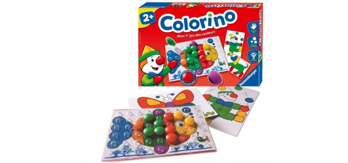 Amazon: Jeu Educatif Ravensburger Colorino : Mon 1er jeu des couleurs à 16,50€