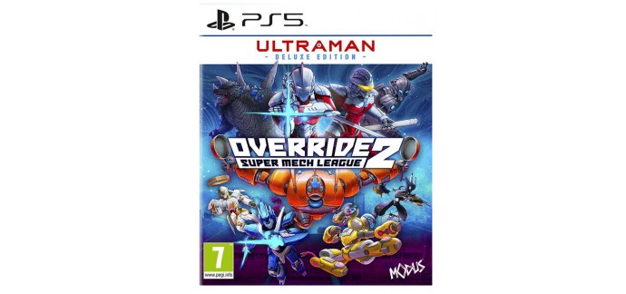 Amazon: Jeu Override 2 Super Mech League : Ultraman Deluxe Edition sur PS5 à 19,93€