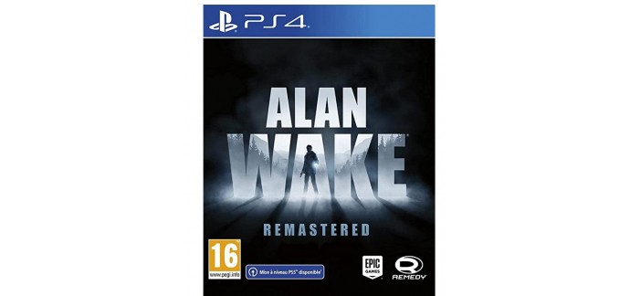 Amazon: Jeu Alan Wake Remastered pour PS4 à 14,97€
