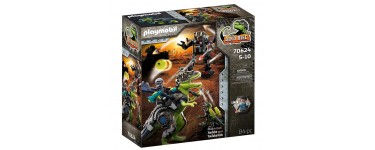 Amazon:  Playmobil Dino Rise Tyrannosaure et Robot Géant - 70624 à 27,50€