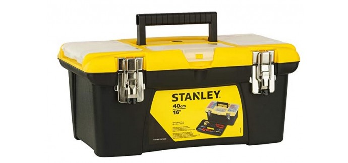 Amazon: Boîte à outils Stanley 1-92-905 Jumbo 40cm à 9,68€