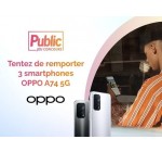 Public: Des smartphones Oppo A74 à gagner