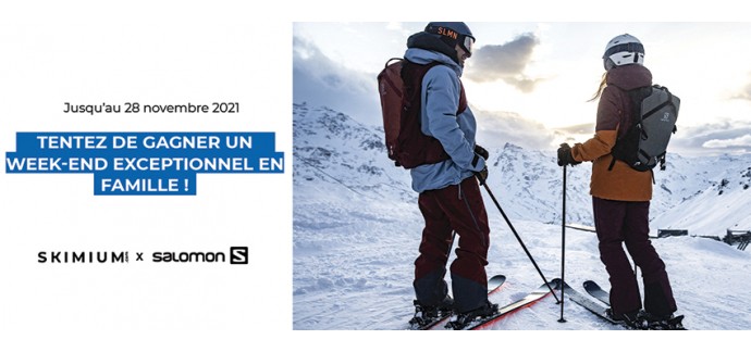 Skimium: 1 week-end exceptionnel en famille aux Arcs 1800 à gagner