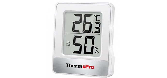 Amazon: Hygromètre Numérique ThermoPro TP49 à 8,06€