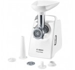 Amazon: Hachoir à viande Bosch Electroménager MFW3520W - 1500W, Blanc à 55,99€